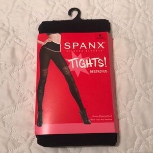 Spanx by Sara Blakely Destroyed Tights